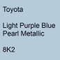 Preview: Toyota, Light Purple Blue Pearl Metallic, 8K2.